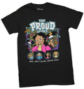 The Proud Family New Adult T-Shirt -  Cast Jam, Get Down, Have Fun!