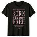 Rebellion Against Limitations Born To Womens T-Shirt Aesthetic Streetwear
