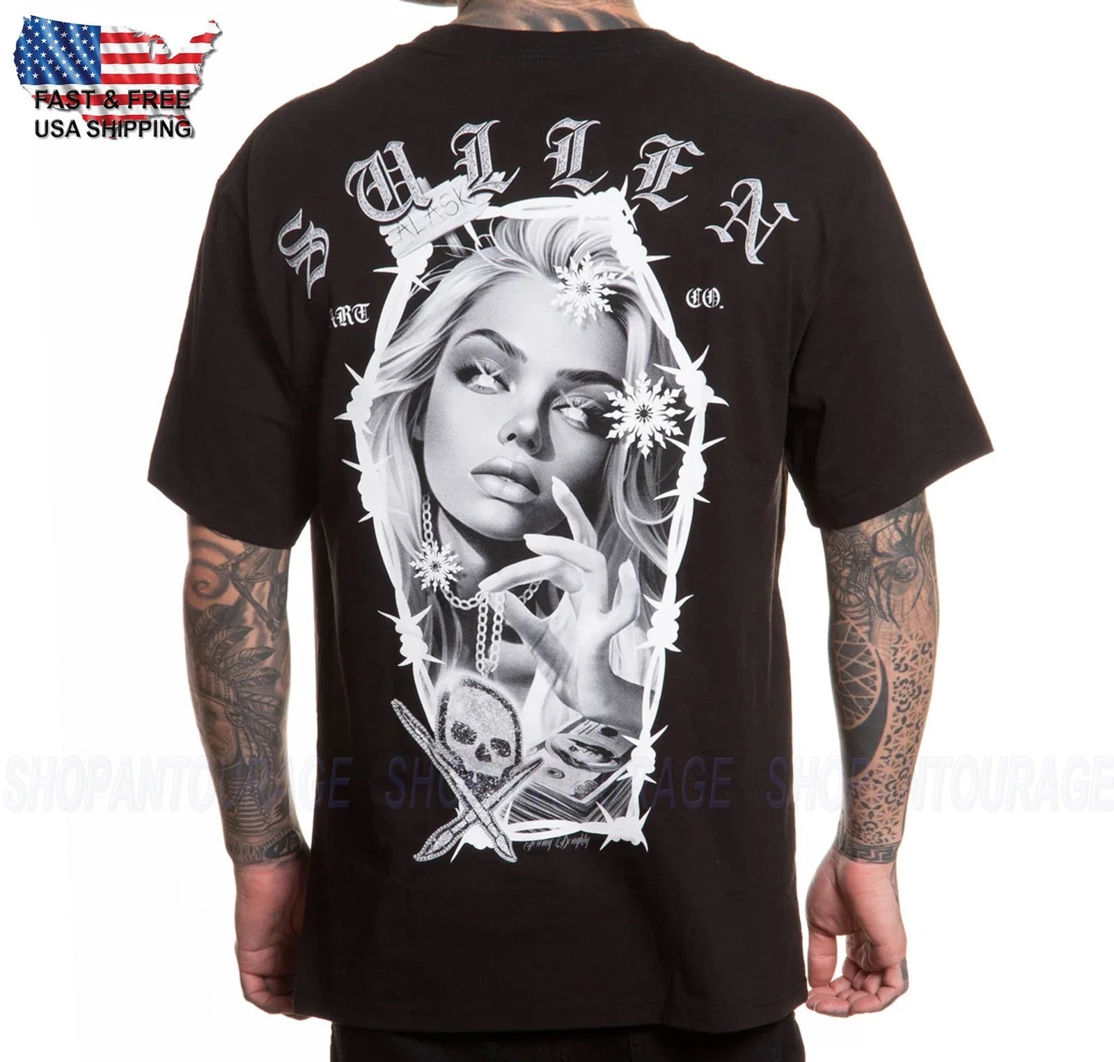 Sullen Art Collective Cold As Ice Standard SCM7893 Short Sleeve Men`s T-shirt
