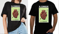 El CorazonT shirt Loteria Shirt Mexican Bingo Funny Polaca Lottery Game heart