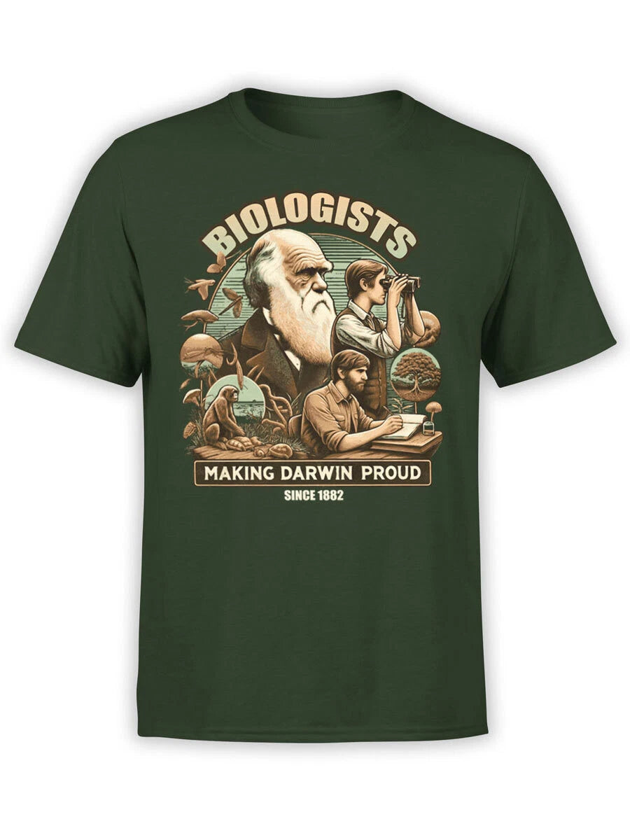 FANTUCCI Biologist T-Shirt Collection | Darwin Pride T-Shirt | Unisex