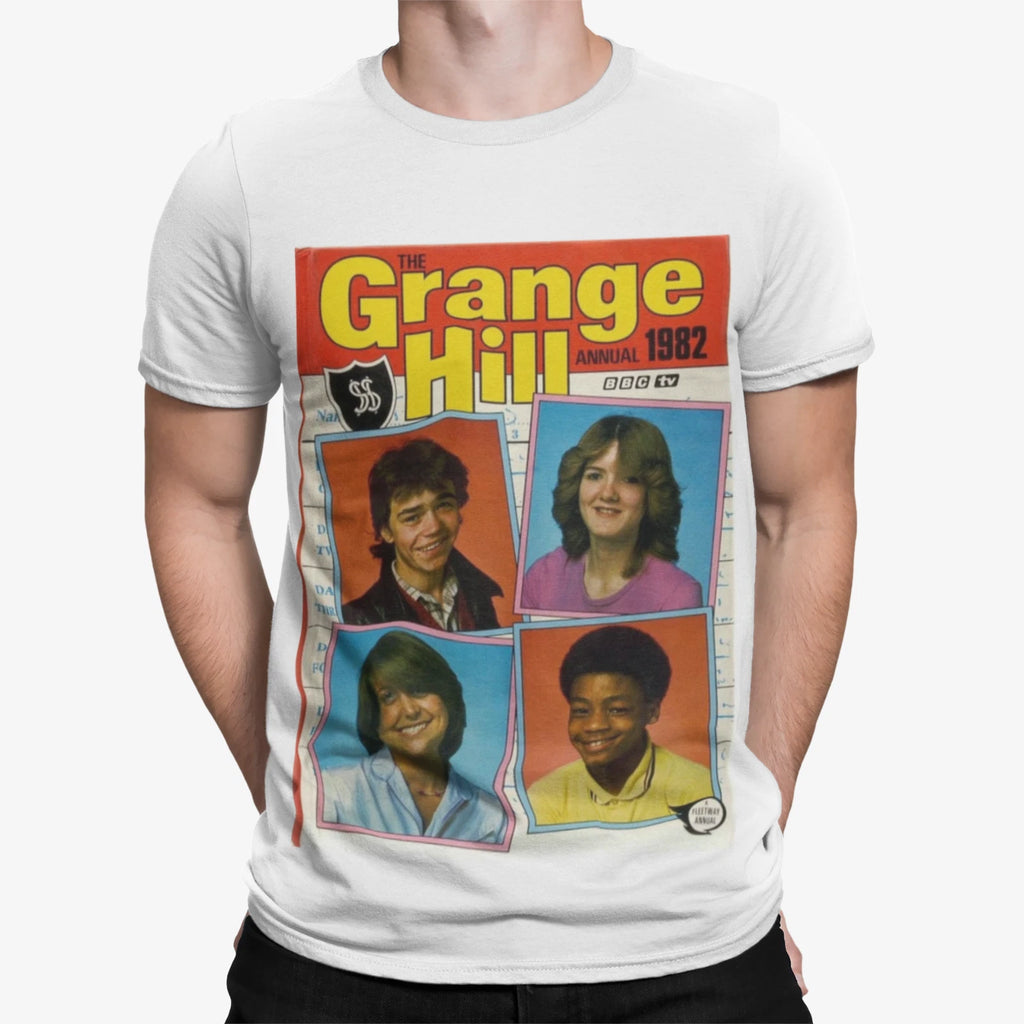 Grange Hill tv show kids cartoon film movie 80s retro British t shirt
