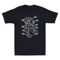 Ow Ow Ow Ow Ow Stick Character Funny Matchstick Middle Finger Meme Men's T-Shirt