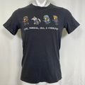 Final Fantasy XVI Pixel Art Clive Torgal Jill Cidolfus Black T-Shirt Mens MEDIUM