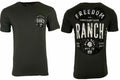 American Highway Affliction Men's T-shirt FREEDOM RANCH Biker