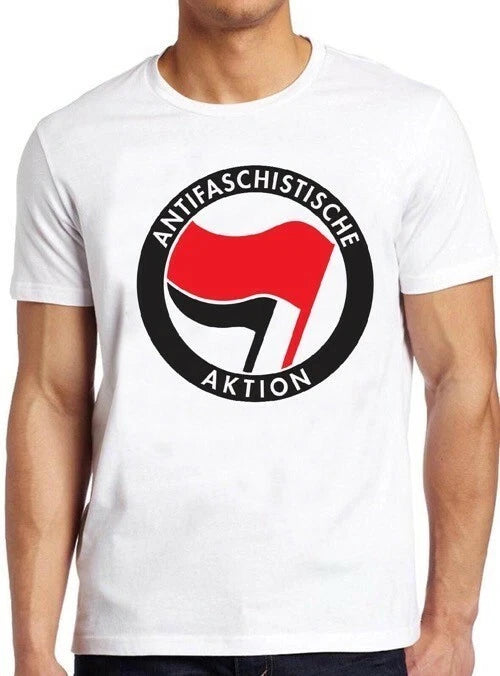 Antifaschistische Aktion Antifa Afa Germany Dutch Cool Gift Tee T Shirt M289