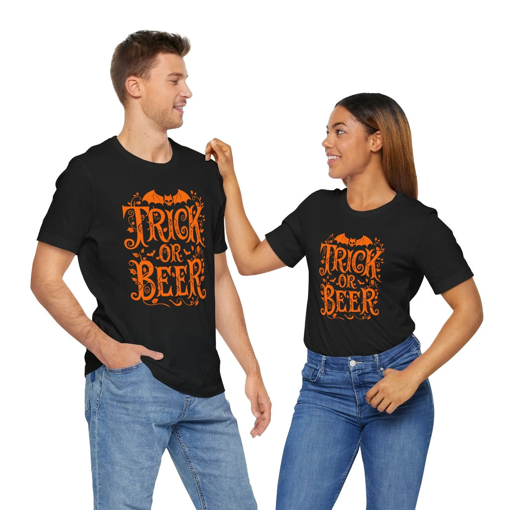 Men's / Women's / Unisex Halloween "Trick or Beer" Tee