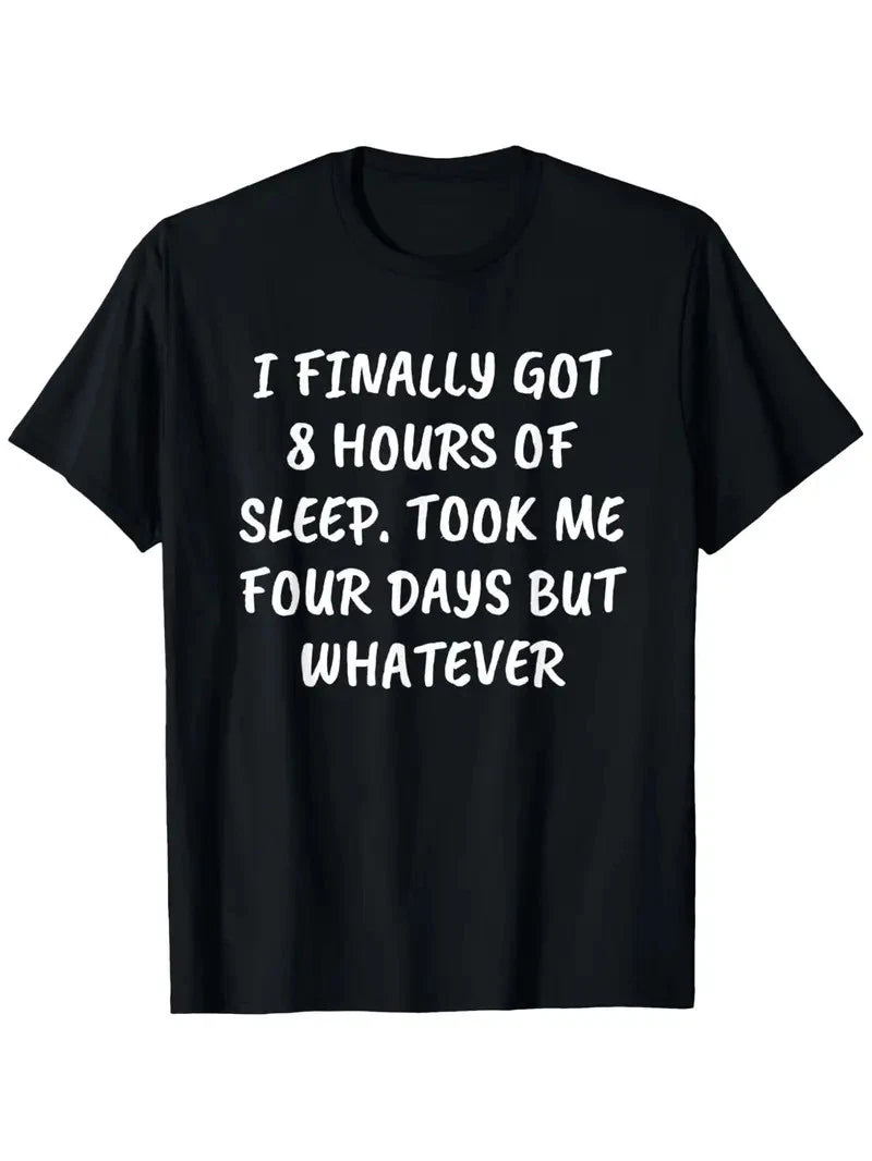 Funny Saying Shirt Sarcastic Quote Can't Sleep Insomnia T-Shirt, Suitable for Me