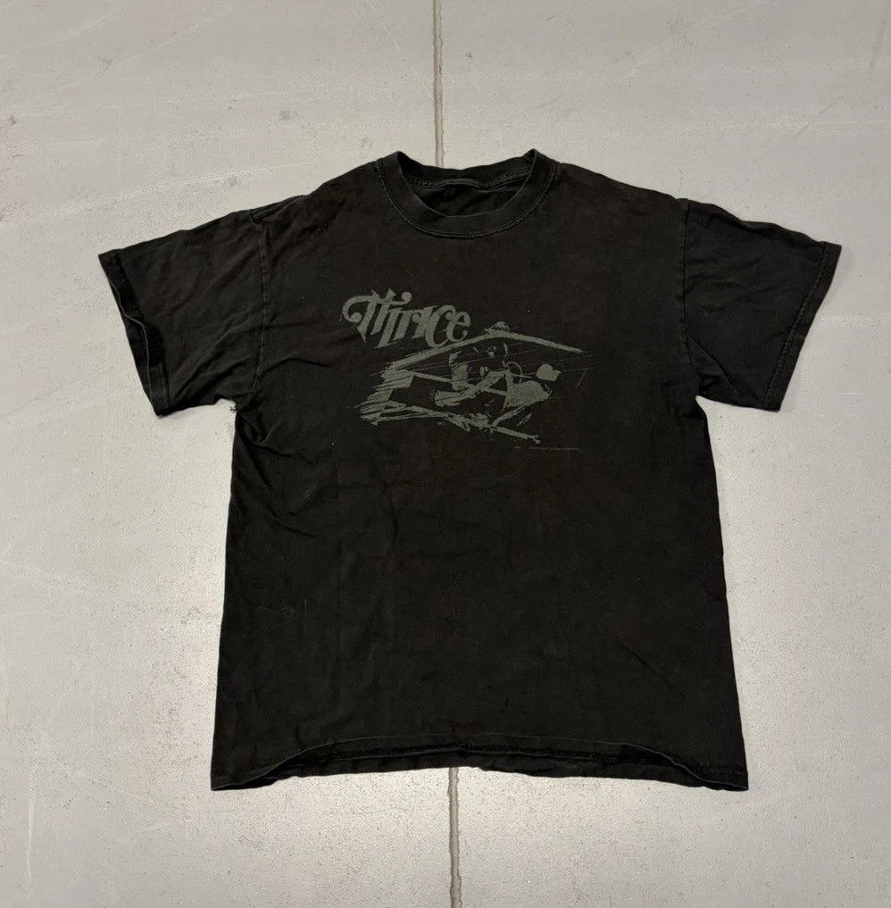 Thrice Vintage Band T-Shirt 2003 Emo Punk  RARE
