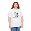 cats and cofee Yourself Unisex Tee - White Coffee Lover Shirt