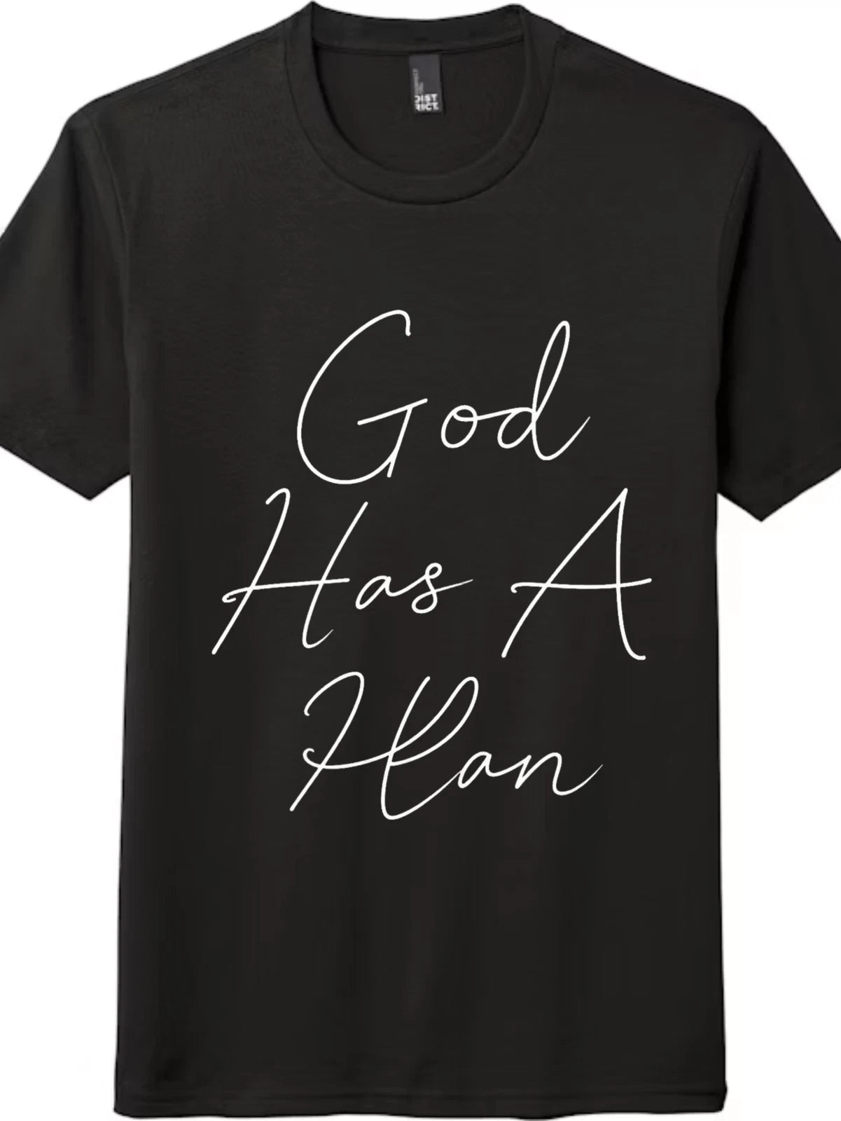 Casual Faith Statement Tee | God Has A Plan Graphic, Unisex Street Style