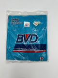 BVD Men'x Size XL (46-48) Men's Short Sleeve 100% Cotton Pocket T-Shirt Tee