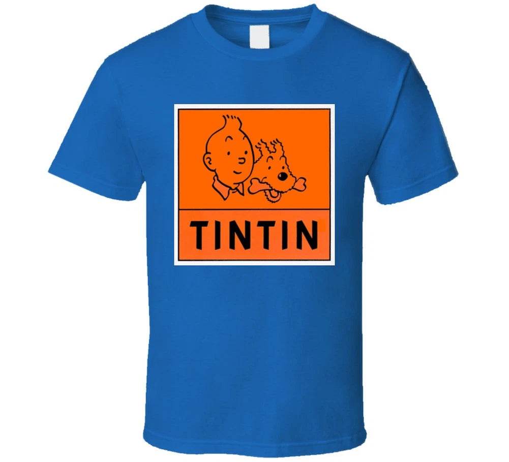 Tintin Cartoon Comic T Shirt