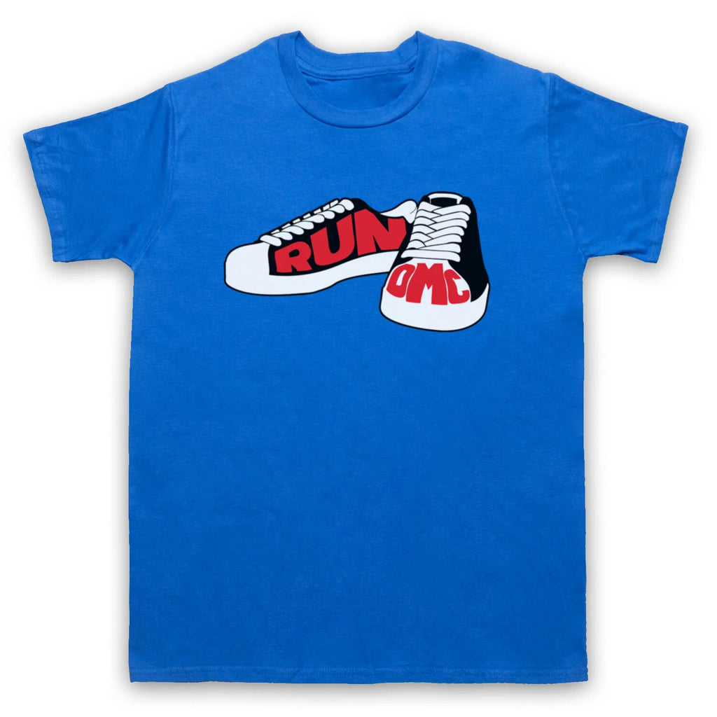 RUN DMC HIP HOP TRAINERS SHELL UNOFFICIAL TRIO SNEAKERS MENS & WOMENS T-SHIRT