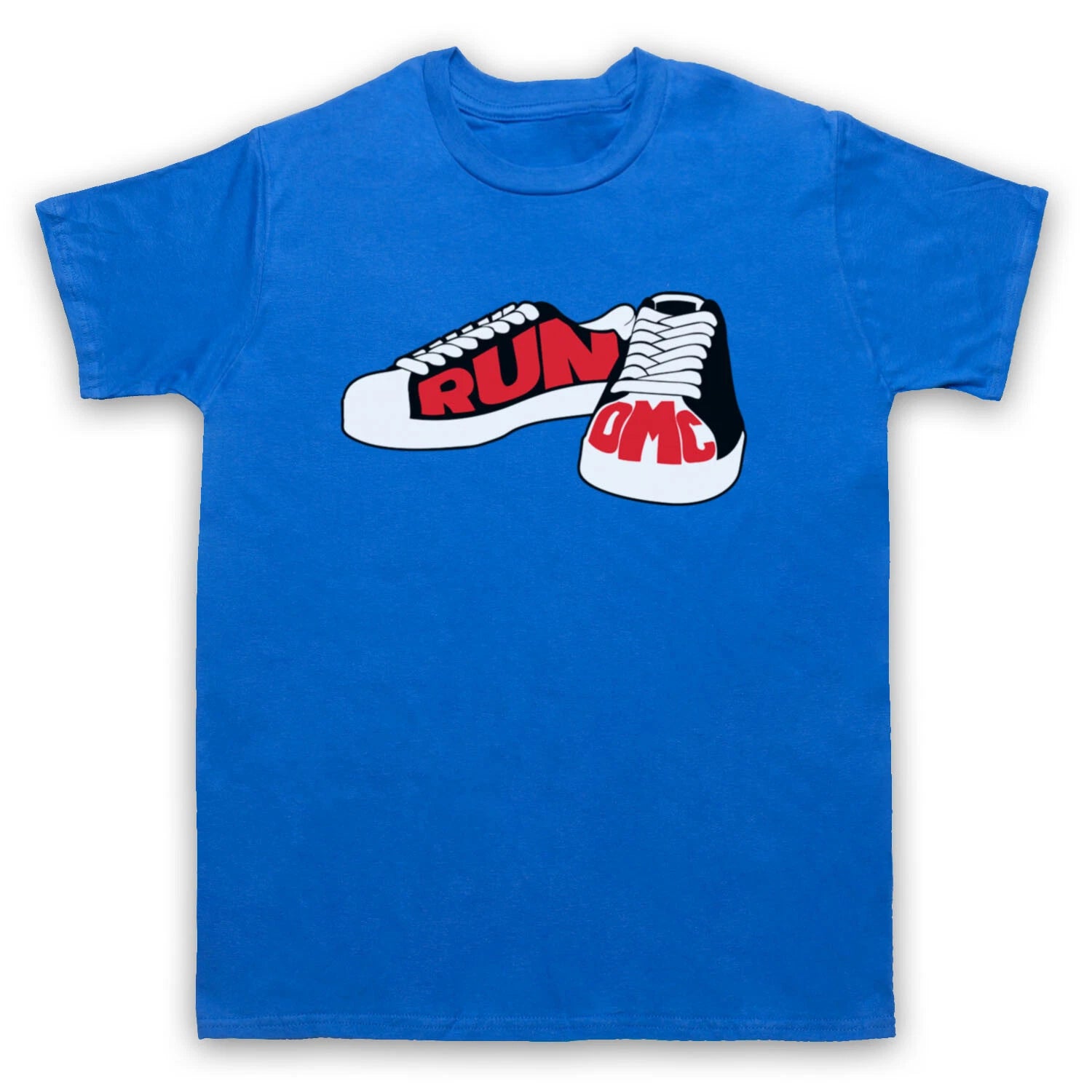 RUN DMC HIP HOP TRAINERS SHELL UNOFFICIAL TRIO SNEAKERS MENS & WOMENS T-SHIRT
