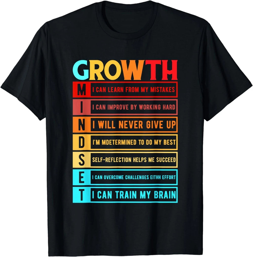 Growth Mindset Definition - Motivational Quote Inspiration Gift Unisex T-Shirt