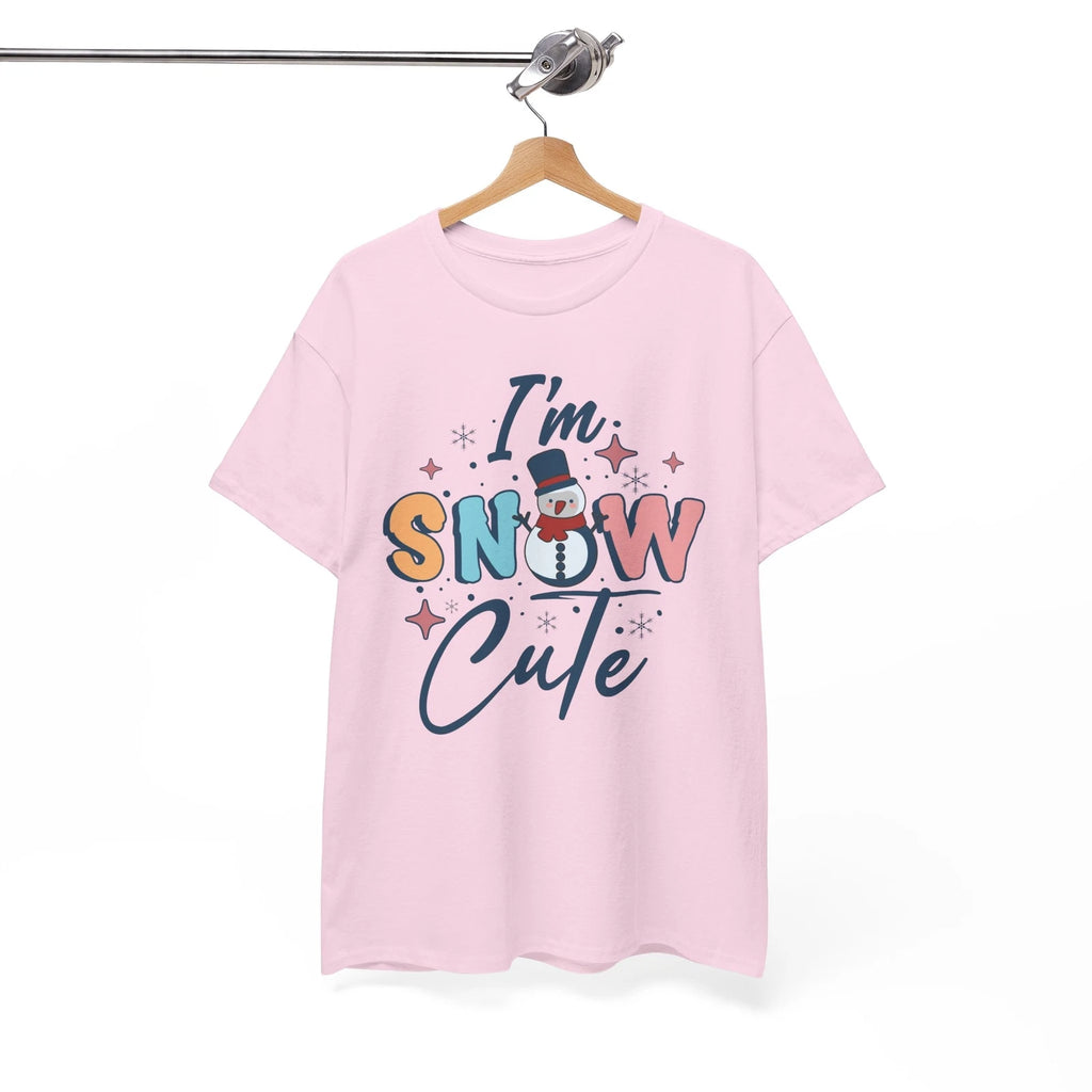 I'm Snow Cute Retro Winter Snowman T-Shirt | Trendy Snowy Season Outfit