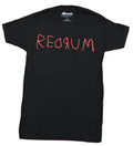 The Shining Adult New T-Shirt - Redrum Scarred Word Pic
