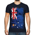Victoria Flag Grunge Men's T-Shirt Victorian T-Shirt