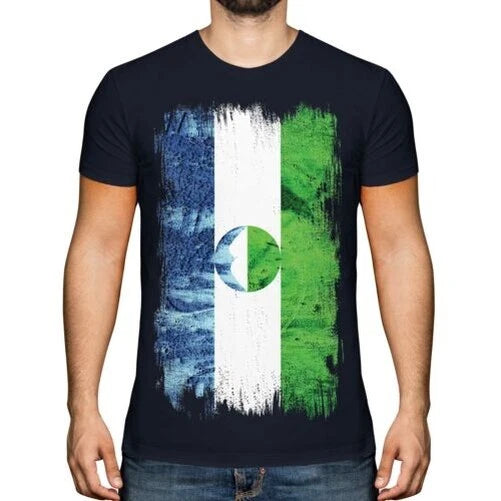 Kabardino-Balkaria Grunge Flag Men's T-Shirt Football Gift Clothing