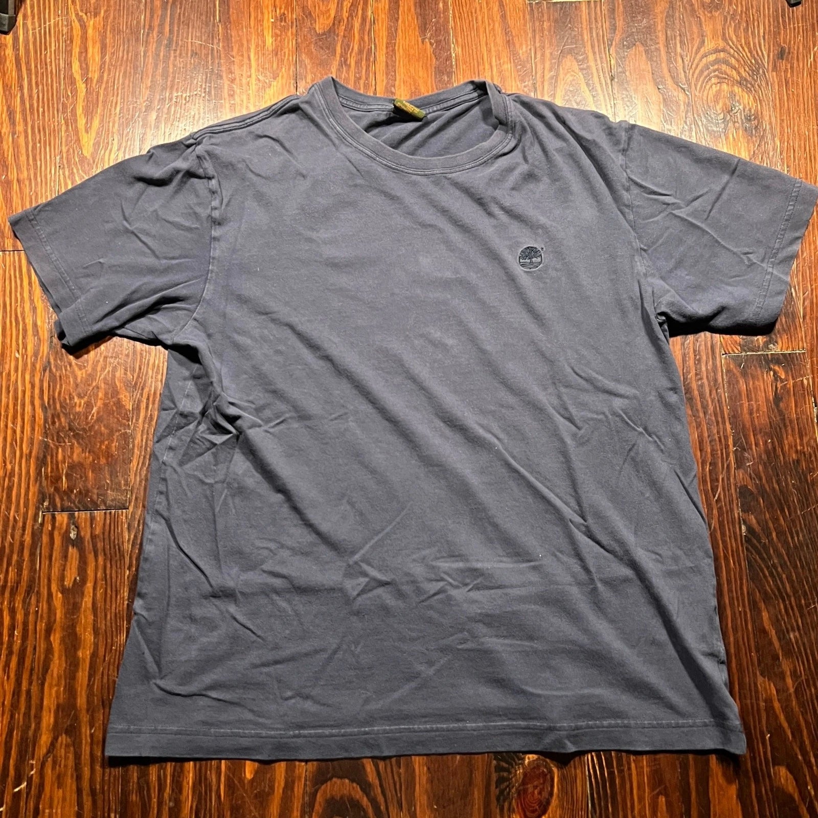 Timberland Large Minimalist T Shirt Blue Regular