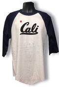 NEW men women Printed CALI CALIFORNIA 3/4 Sleeve Funny Raglan BaseBall T-Shirts
