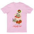 Too Cute For The Naughty List Christmas Holiday Kittens Graphic Mens Womens