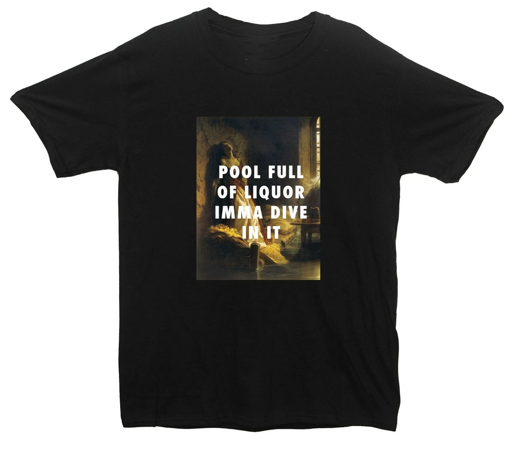 Kendrick Lamar Swimming Pools Printed T-Shirt
