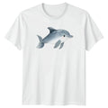 Cute Watercolor Dolphin T-Shirt Animal Lovers 2026 Birthday Gift For Him And Her