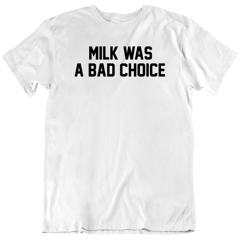 Anchorman Milk Was A Bad Choice Funny Movie Fan T Shirt