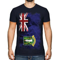 UK Virgin Islands Grunge Flag T-Shirt Jersey Gift Clothing Jersey