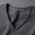 Mens Half Sleeve V Neck Thickened Undershirt Polyester Suitable For Daily Wear