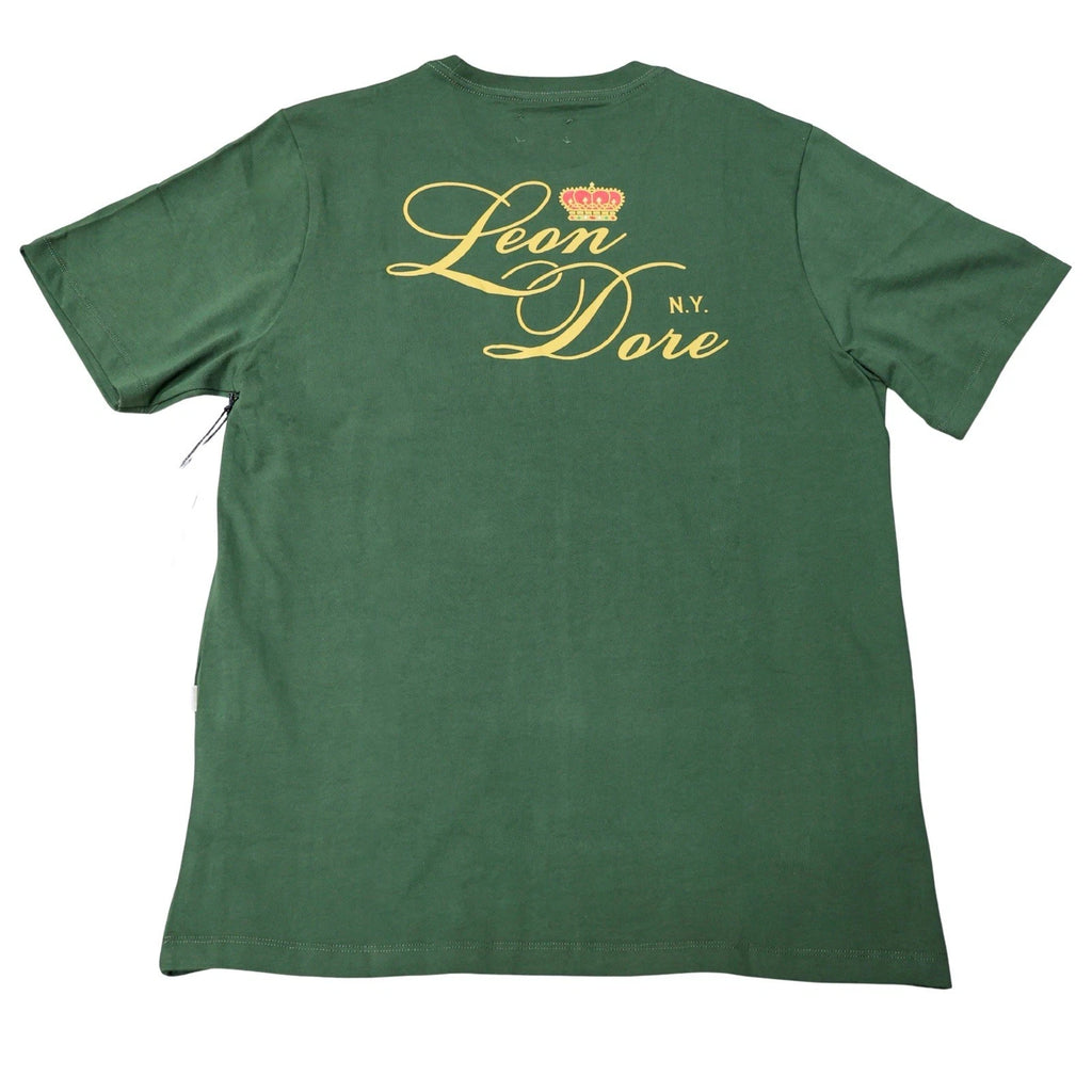 Aime Leon Dore Cursive Logo Kombu Green Tee
