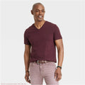 Men's Short Sleeve V-Neck T-Shirt-Goodfellow-M *SEE DEAL!!!*