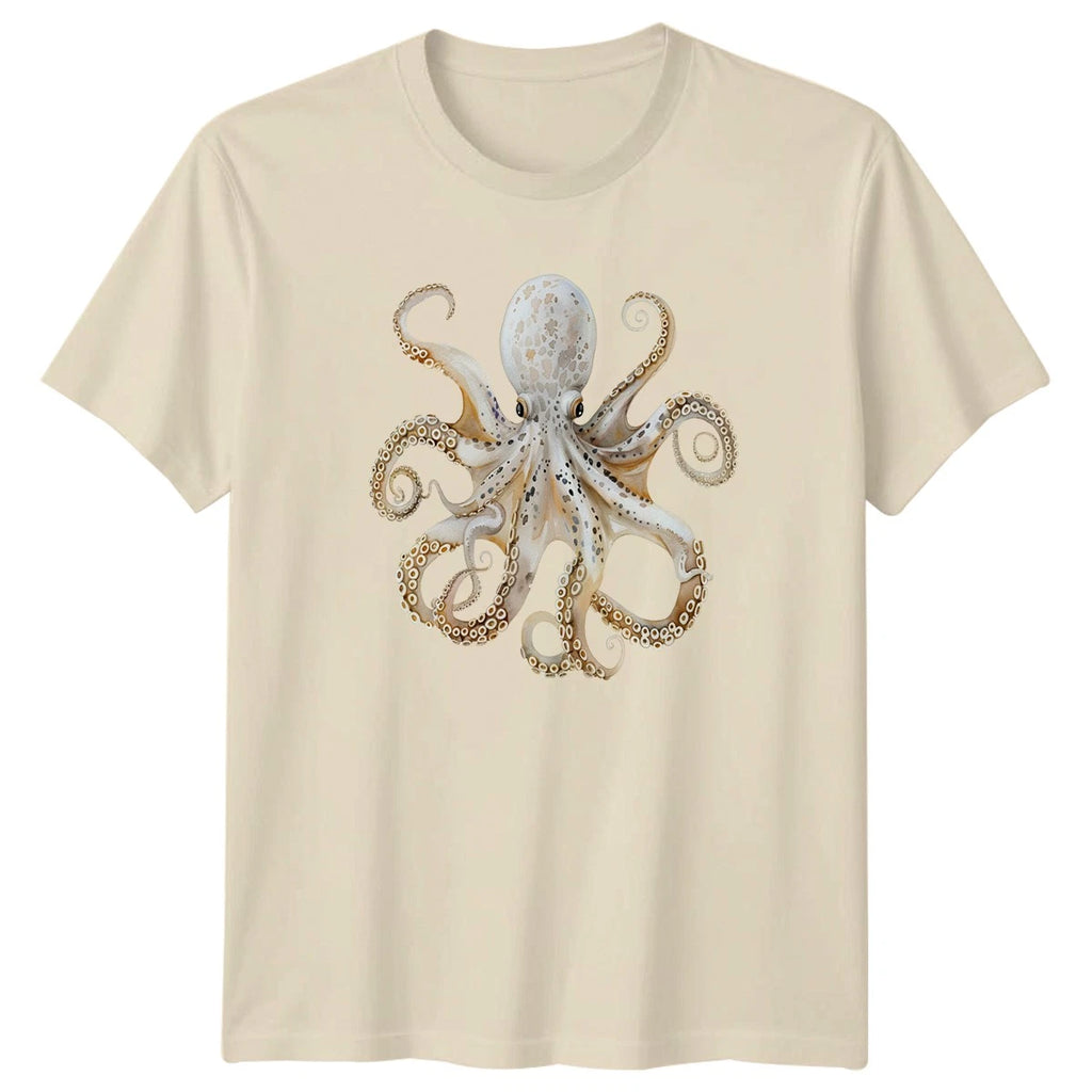 Boho Octopus T-Shirt Ocean Wildlife Gift For Him And Her