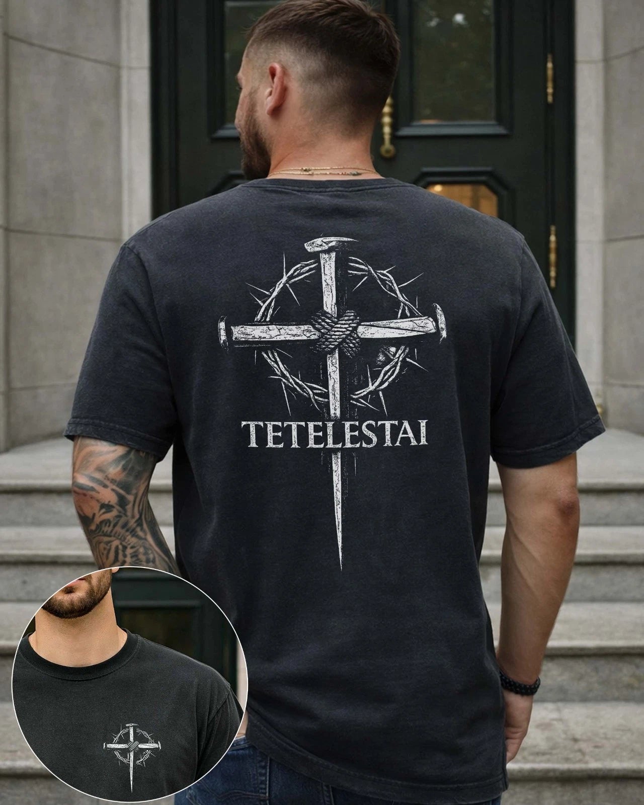 Tetelestai shirt  - It's finished Christian Shirt - Faith based shirt for men