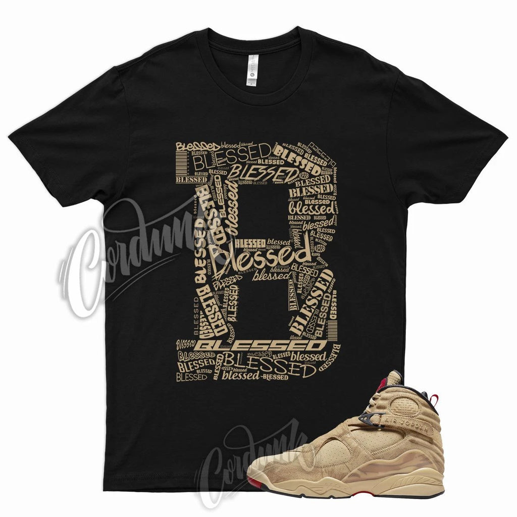 BLESSED Shirt for J1 8 Rui Twine Gym Red Black Sesame Khaki 1 Tan Hachimura