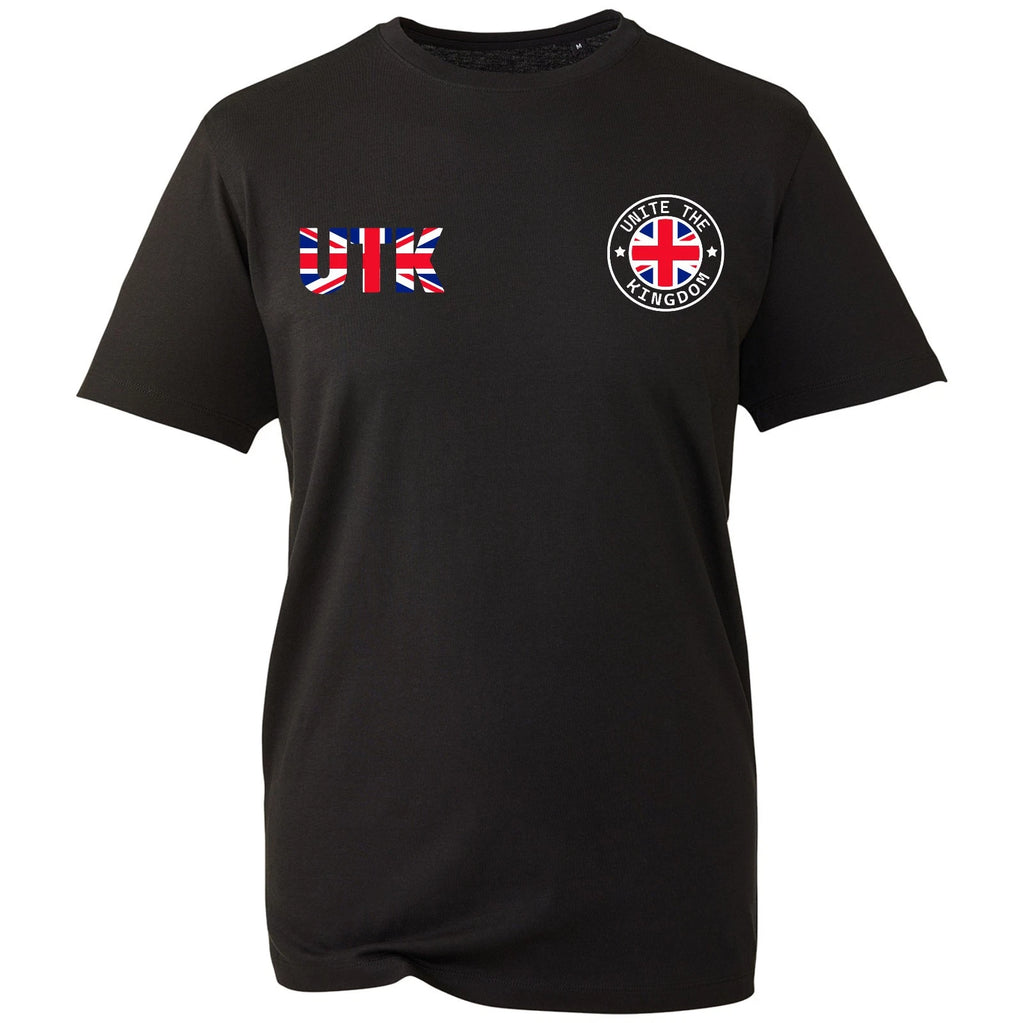 Unite The Kingdom T-shirt Union Jack Country Love Patriot Unisex Men's Gift Tee