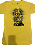 Crazy Eddie Insane Men's Yellow Size M