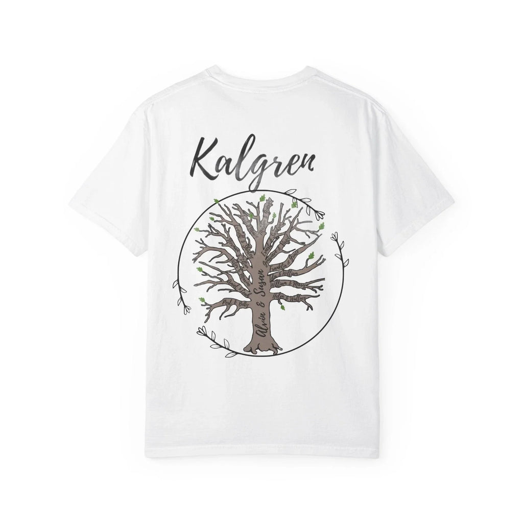 Family Name Tree T-shirt | Custom Surname Tree Tee