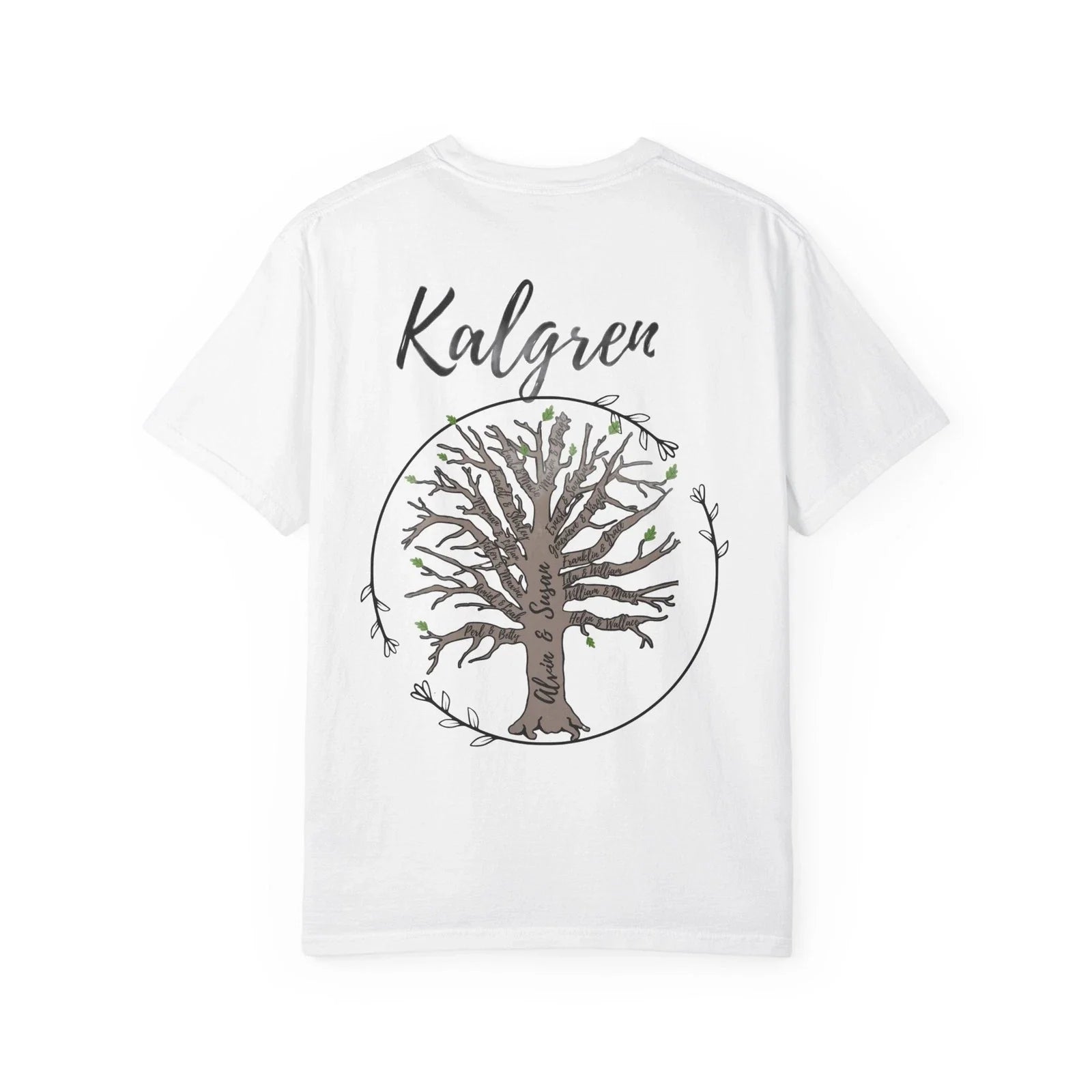 Family Name Tree T-shirt | Custom Surname Tree Tee