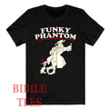 The Funky Phantom Cartoon Black  Size S to 5XL