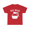 Coffee Pot Head Graphic Tee Shirt, S-5XL