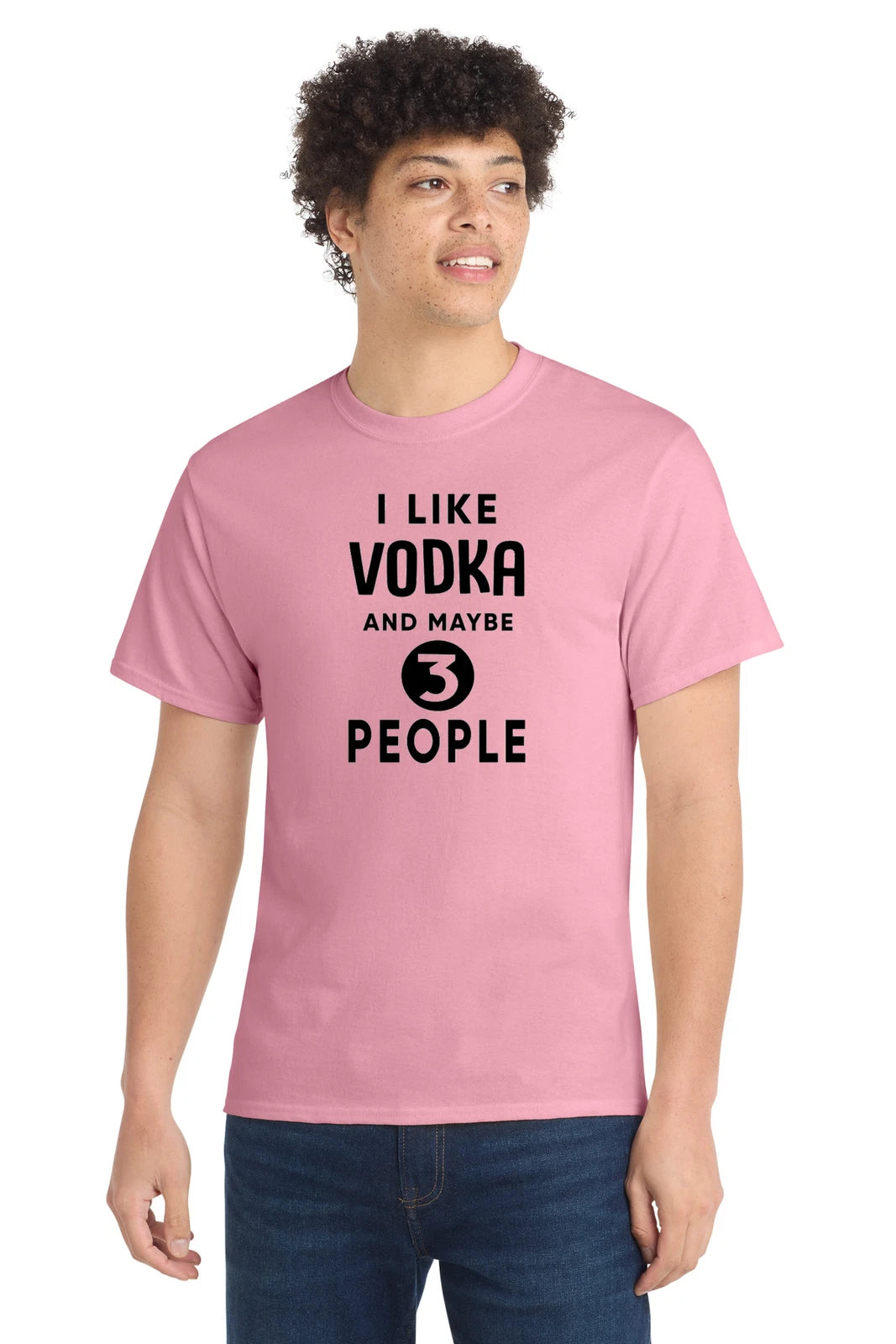 Funny Vodka Introvert T-Shirt Drinking Joke Bar Humor Alcohol Gift Tee