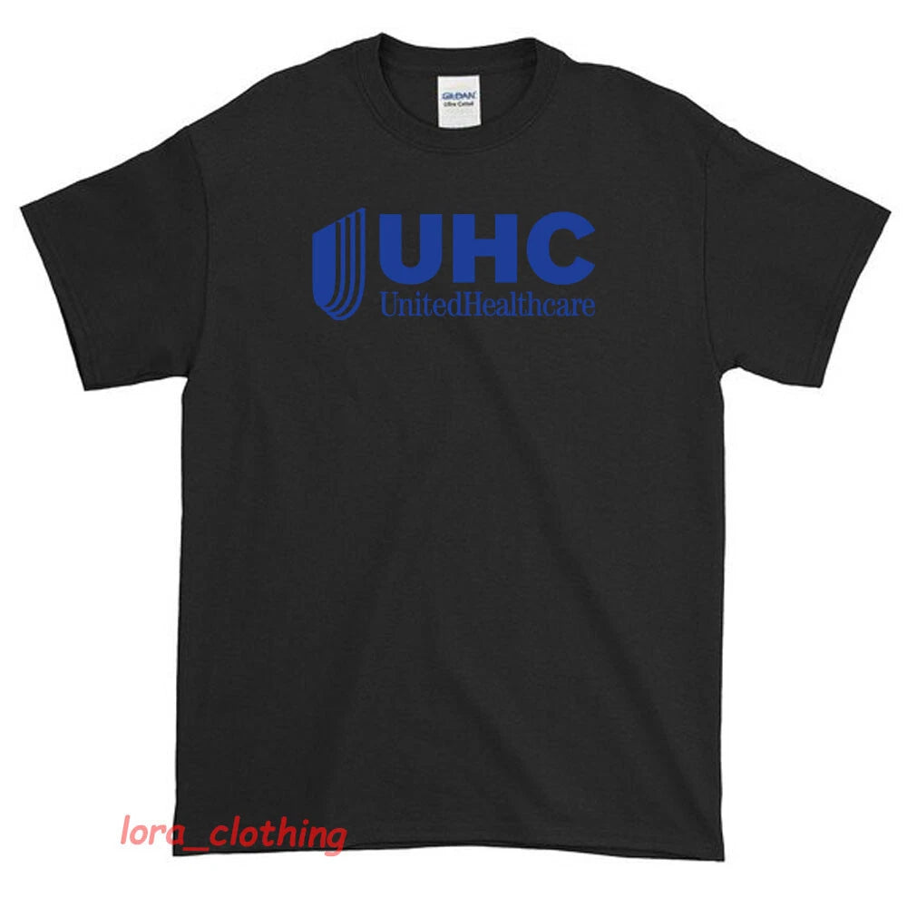 New UHC United Healthcare Logo American Funny T Shirt USA size S -XXL