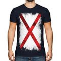 ALABAMA STATE GRUNGE FLAG MENS T-SHIRT TEE TOP ALABAMIAN ALABAMAN GIFT SHIRT