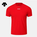 DESCENTE Swiss Triathlon Cooling Short-Sleeve T-shirt RED ASIAN FIT