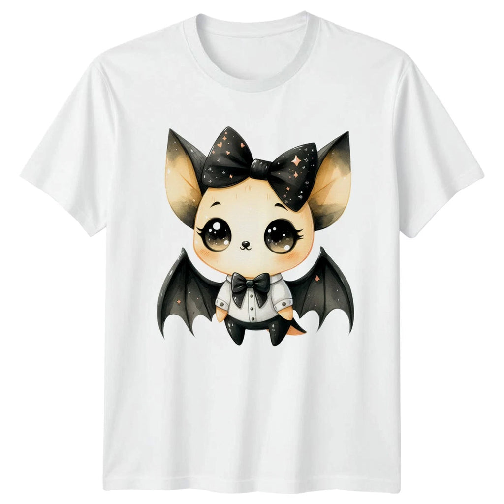 Coquette Bat Halloween Womens T-Shirt Coquette Bat Halloween 2026 Gift For Her