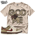 Shirt To Match Dunk Low Retro Khaki Team Red Pearl Unisex Tee GOD Got Me Shirt