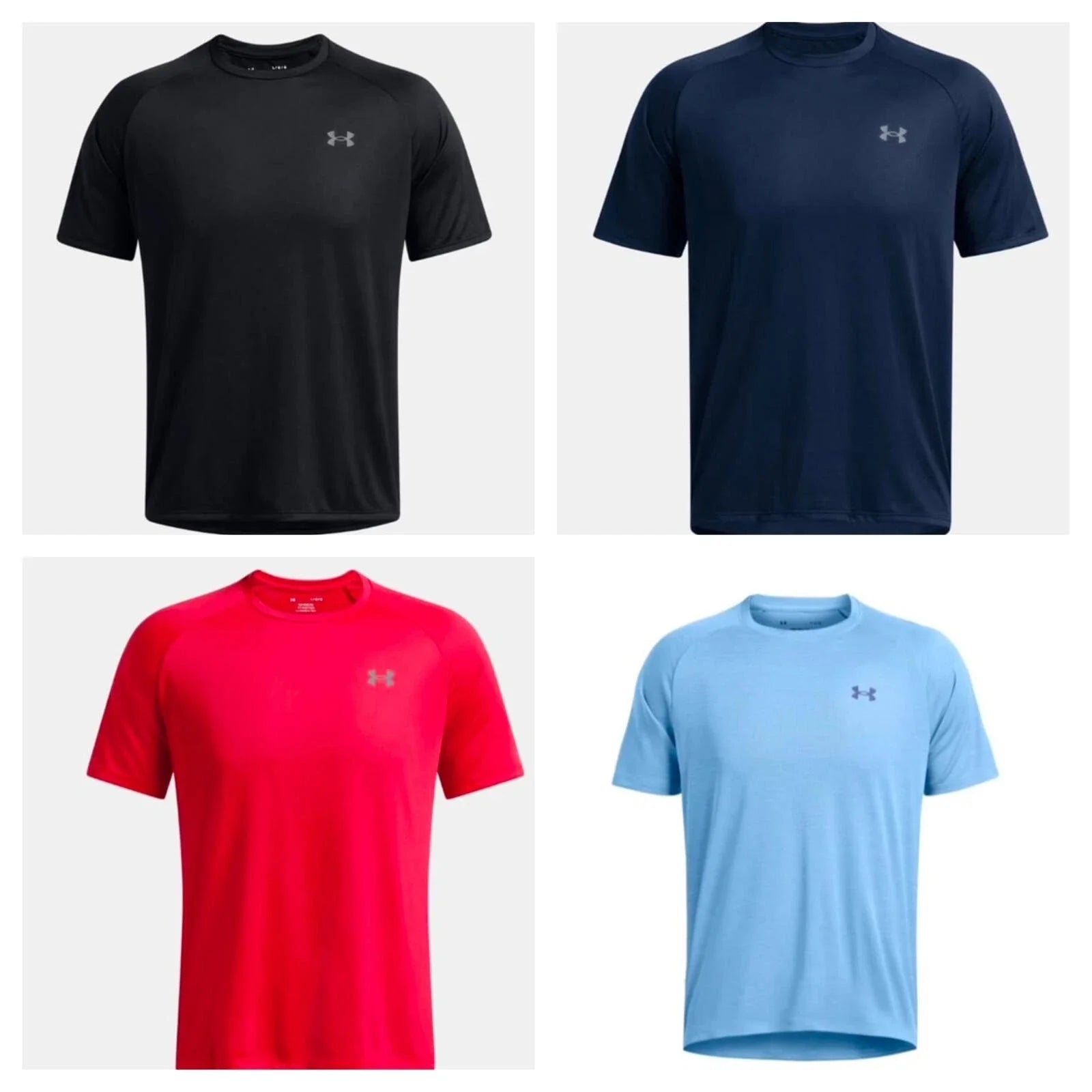 Mens Under Armour Tech T-Shirt Short Sleeve Gym  Training Running Fitness Top